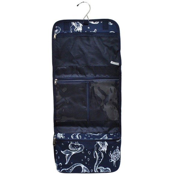 Ngil Handbags - Ngil Women's Canvas Mermaid Hanging Toiletry Bag